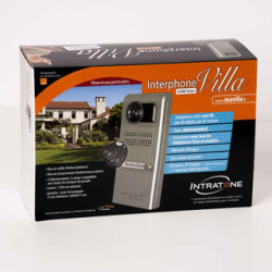 Interphone villa intratone en pose en saillie