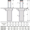 VIGILO Fadini bornes rétractables hydrauliques Ø200