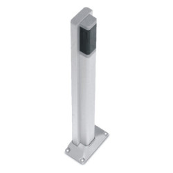 DCA110-1 Colonne en aluminium H110 cm pour 1 dispositif de la gamme DCF, DCS ou DCL GiBiDi