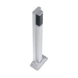 DCA110-1 Colonne en aluminium H55 cm pour 1 dispositif de la gamme DCF, DCS ou DCL GiBiDi