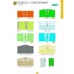 Portails Aluminium Mécano Soudé Gamme Pierre Gemmes