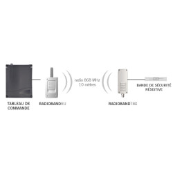 Transmetteur radioband 868MHz RBTX