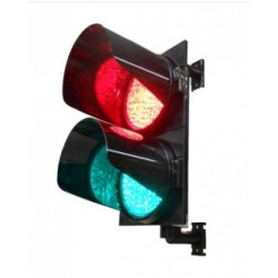 Feux de signalisation bicolore Rouge – Vert à Led, alimentation 230 Volts Ac