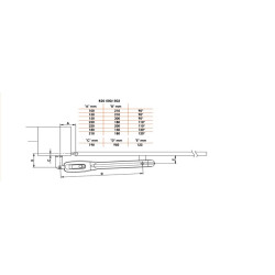 Kit d’automatismes ROGER TECHNOLOGY pour portails battants jusqu’à jusqu’à 3,50 m R20/510